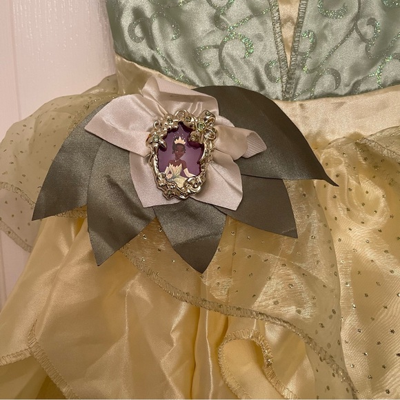 Disney Tiana and the Frog Costume - Size Medium (7/8) Girls - Picture 3 of 13